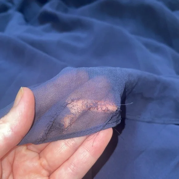 SIMKHAI sequoia pleated combo sleeveless v-neck dress size 8 - Picture 7 of 8